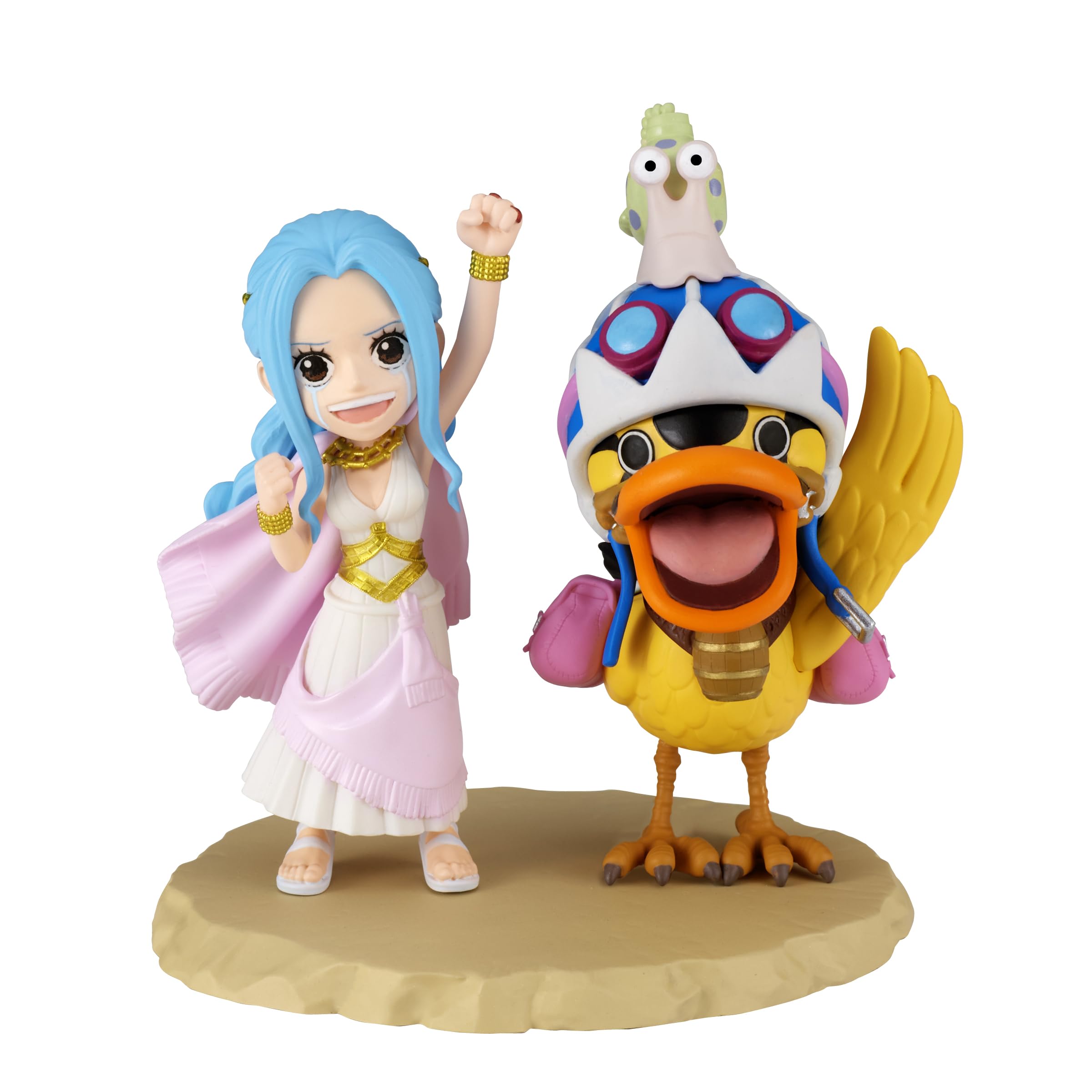 Foto 2 pulgar | Figura Coleccionable Banpresto One Piece Log Stories Vivi & Karoo - Venta Internacional.