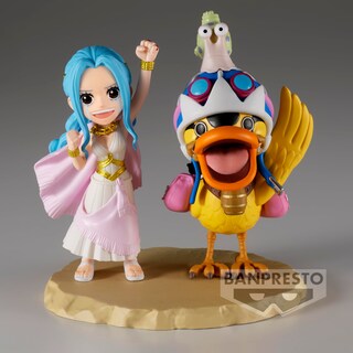 Foto 5 | Figura Coleccionable Banpresto One Piece Log Stories Vivi & Karoo - Venta Internacional.