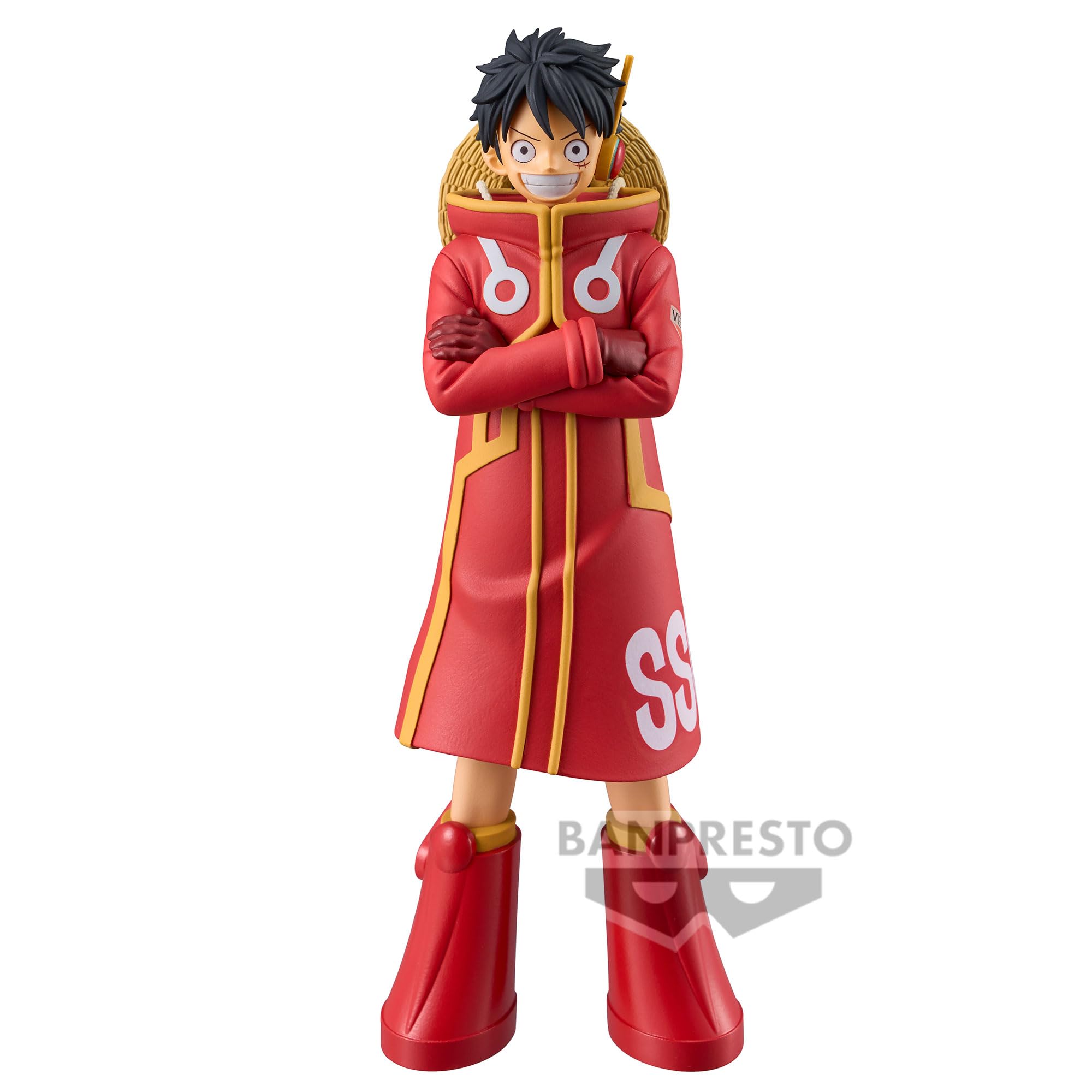 Foto 5 pulgar | Figura Banpresto De Una Sola Pieza Con Cabeza De Huevo Con Forma De Mono D. Luffy, 16 Cm - Venta Internacional.