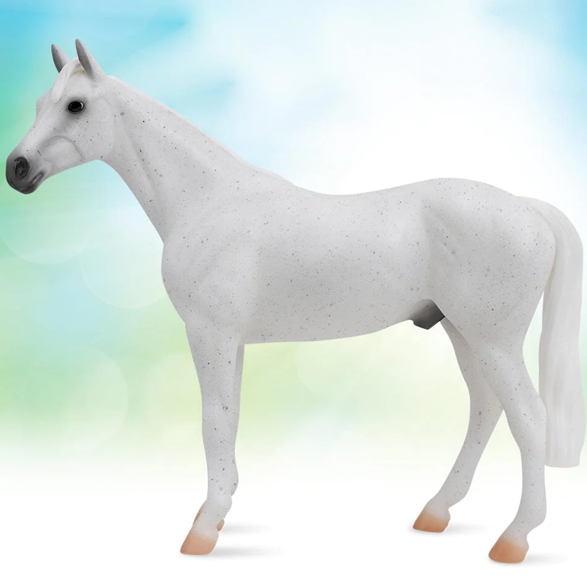 Foto 4 pulgar | Juguete Para Caballos Breyer Horses Freedom Series Fleabitten Grey Purasangre - Venta Internacional.