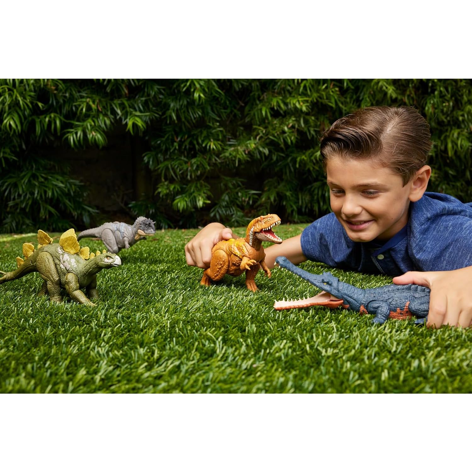 Foto 3 pulgar | Figura De Dinosaurio Mattel Jurassic World Wild Roar Megalosaurus - Venta Internacional.
