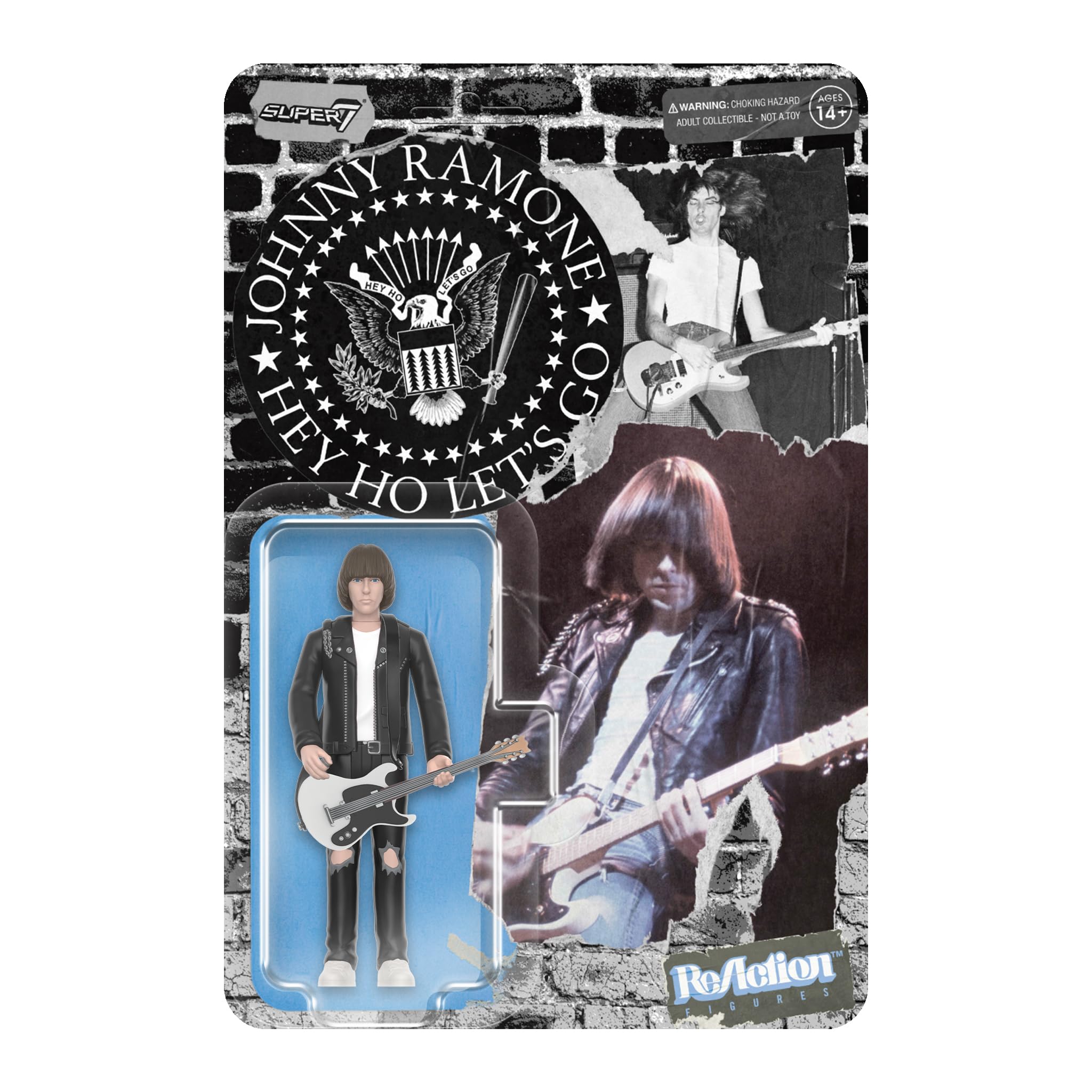 Figura De Acción Super7 Johnny Ramone Johnny Ramone White - Venta Internacional.
