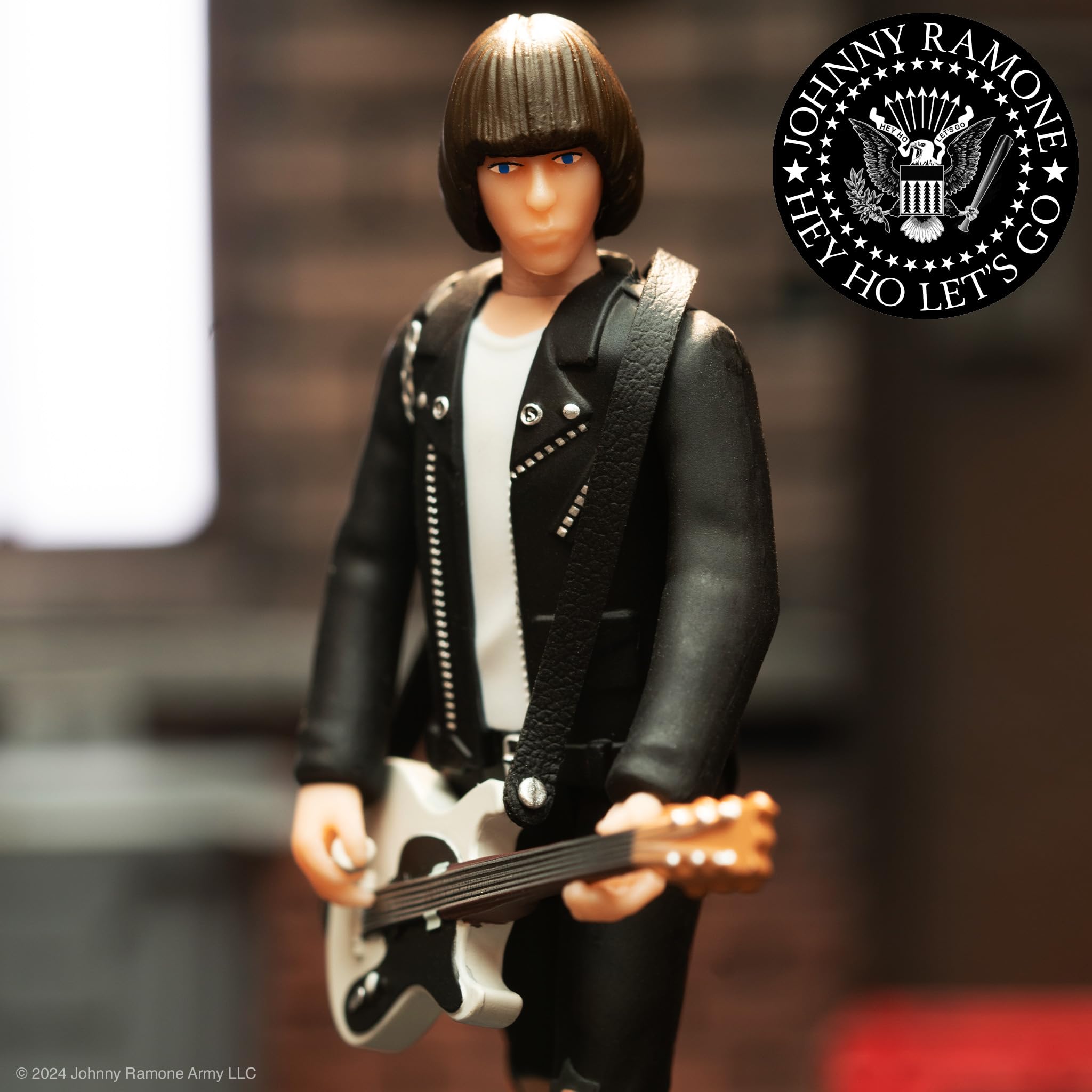 Foto 6 pulgar | Figura De Acción Super7 Johnny Ramone Johnny Ramone White - Venta Internacional.