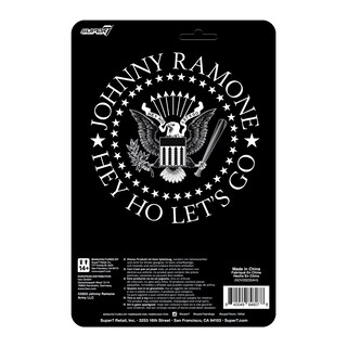 Foto 6 | Figura De Acción Super7 Johnny Ramone Johnny Ramone White - Venta Internacional.