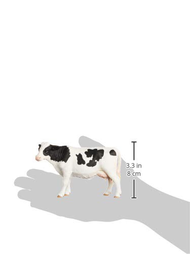 Foto 4 pulgar | Juguete De Granja Schleich Farm World, Blanco Y Negro, Vaca Holstein - Venta Internacional.
