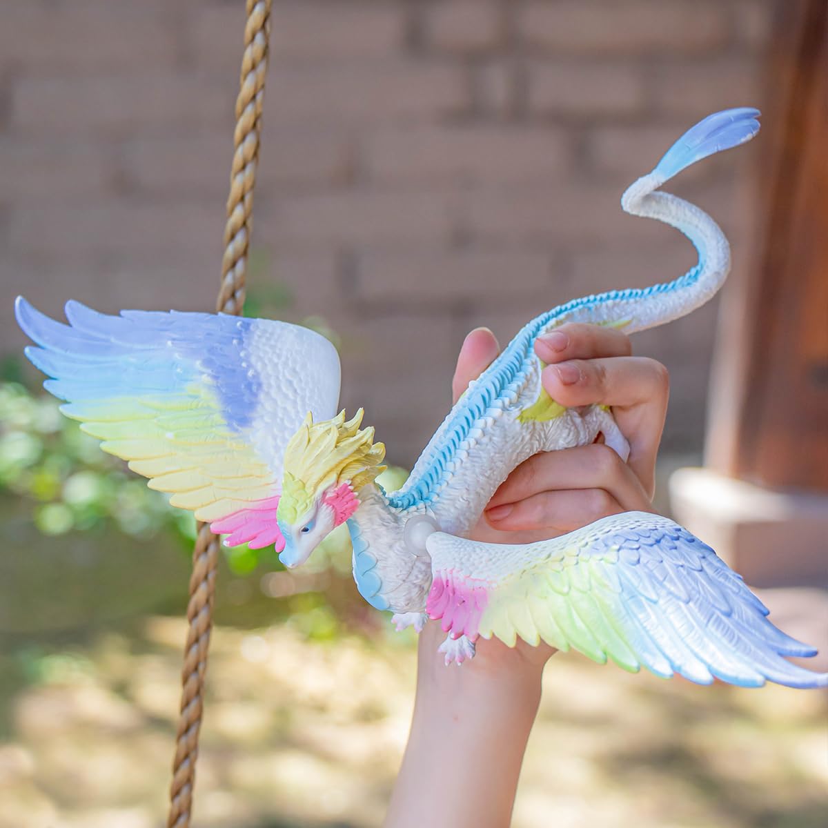 Foto 4 pulgar | Figura De Juguete Schleich Bayala Rainbow Dragon Con Alas Móviles - Venta Internacional.