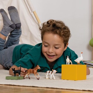 Foto 2 | Figuras De Animales De Granja Schleich Farm World, 5 Unidades, Para Niños A Partir De 3 Años - Venta Internacional.