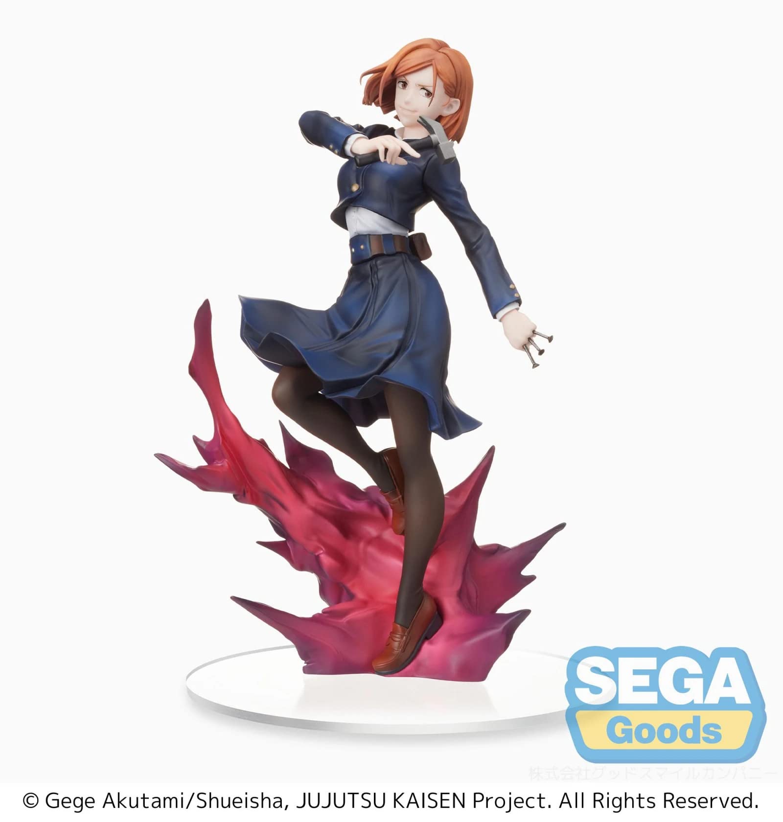 Foto 2 pulgar | Figura Sega Jujutsu Kaisen Spm Nobara Kugisaki Con Soporte Base - Venta Internacional.