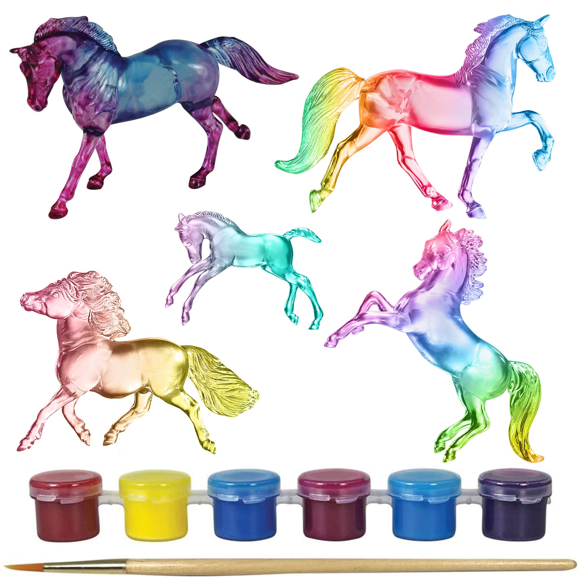 Foto 3 pulgar | Set Artesanal Breyer Horses Stablemates Suncatcher, Juego De 5 Piezas - Venta Internacional.