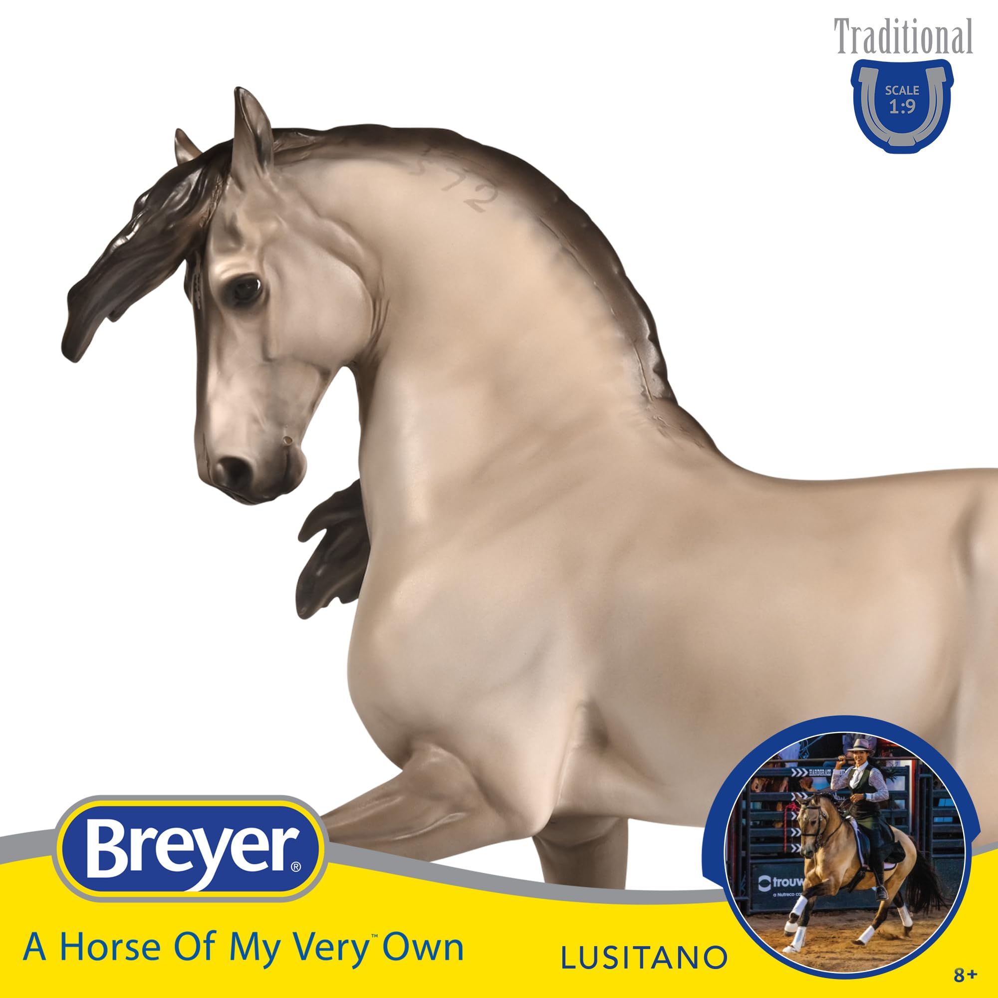 Foto 3 pulgar | Figura Breyer Horses Traditional Series Cossaco Lusitano - Venta Internacional.