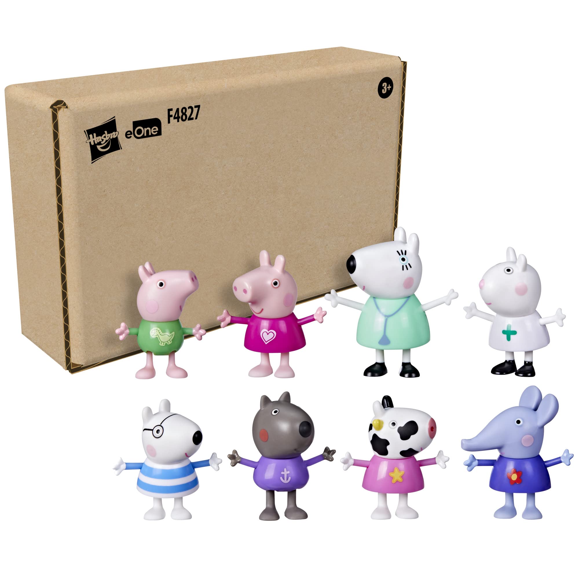 Foto 3 pulgar | Pack De Figuras Peppa Pig Dr. Polar Bear Calls On Peppa +3 Years - Venta Internacional.