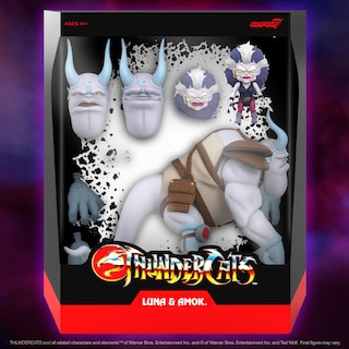 Foto 6 | Figura De Acción Super7 Thundercats Ultimates! Wave 11 Luna & Amok - Venta Internacional.