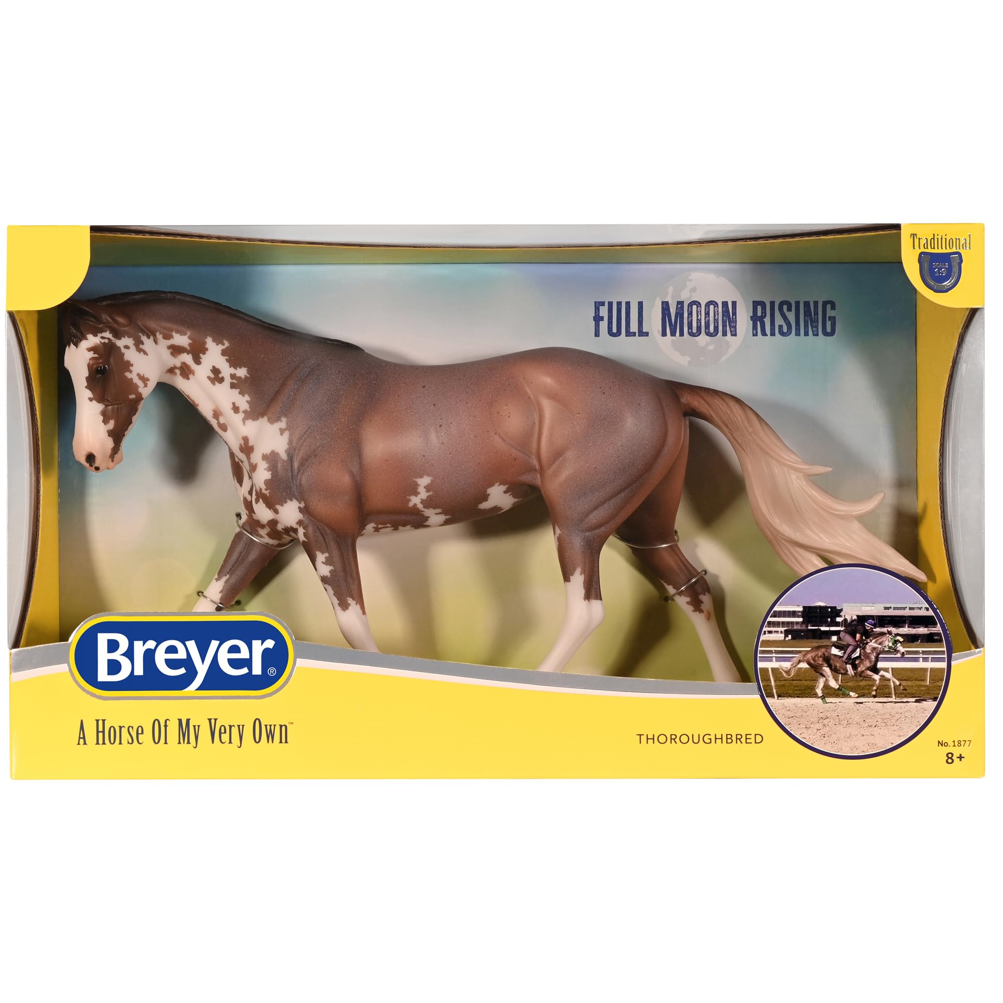 Foto 4 pulgar | Modelo De Juguete Horse Breyer Horses Tradicional Luna Llena Naciente - Venta Internacional.