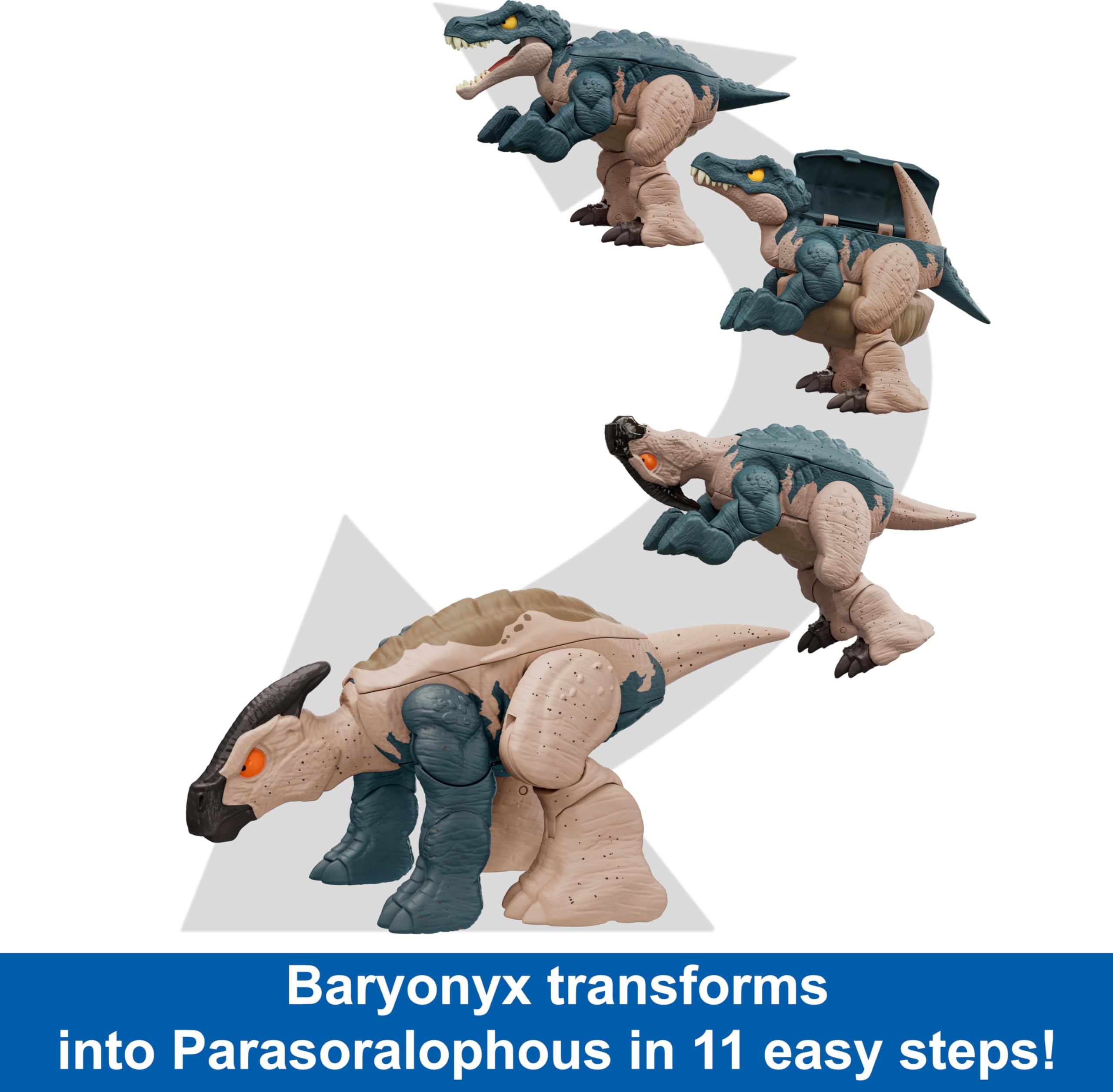 Foto 3 pulgar | Juguete Transformador Mattel Jurassic World Fierce Changers - Venta Internacional.