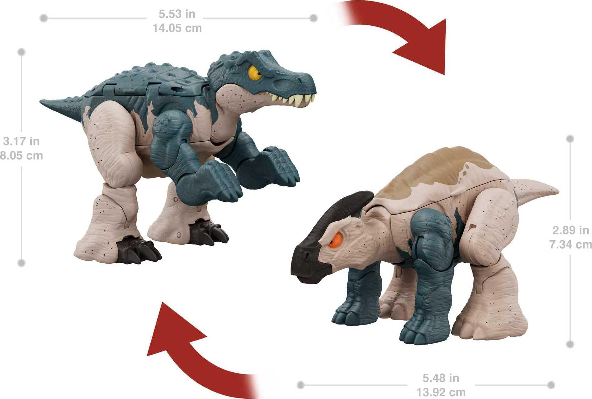 Foto 4 pulgar | Juguete Transformador Mattel Jurassic World Fierce Changers - Venta Internacional.