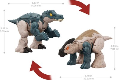 Foto 3 | Juguete Transformador Mattel Jurassic World Fierce Changers - Venta Internacional.