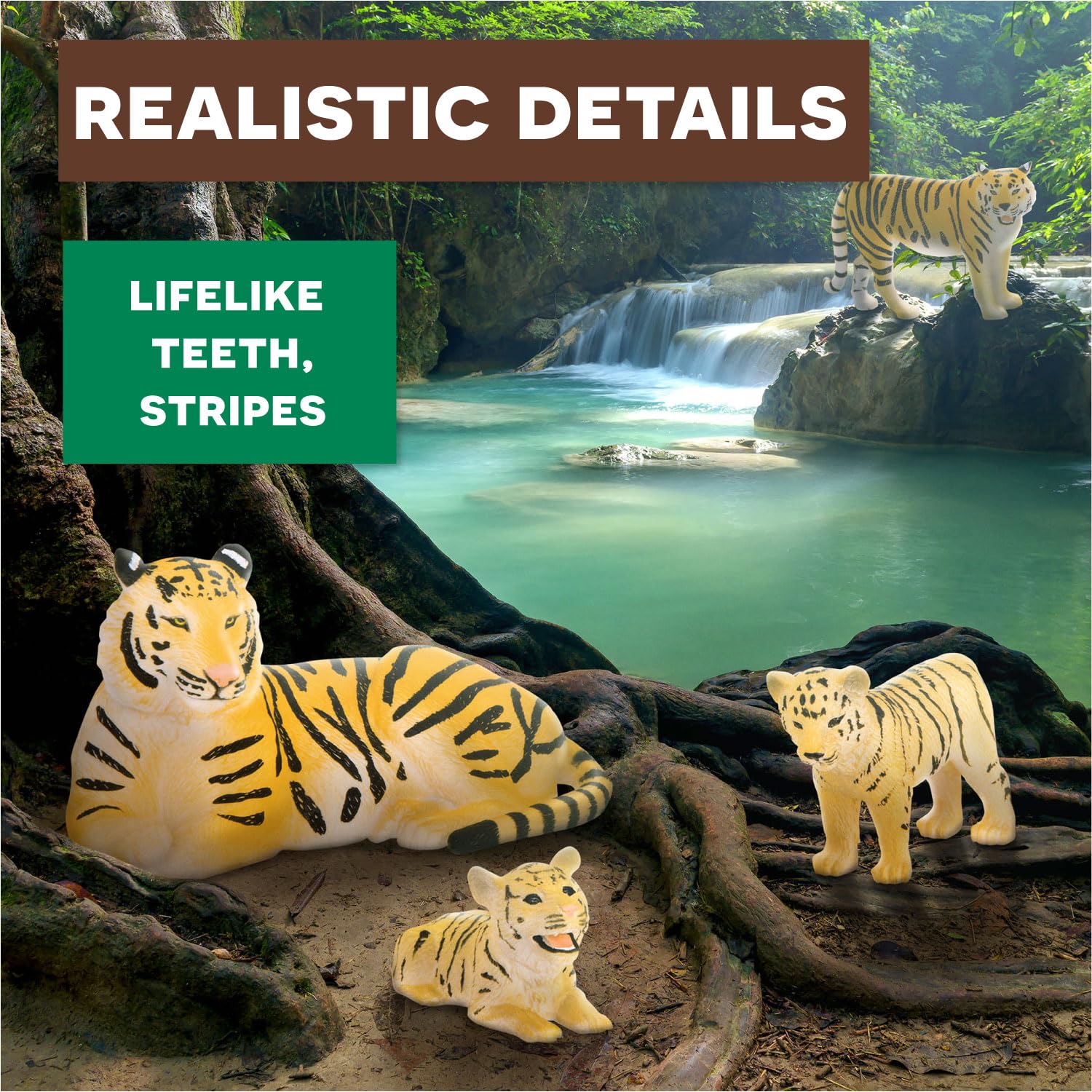 Foto 5 | Toy Tiger Family Terra De Battat Para Niños Mayores De 3 Años - Venta Internacional.