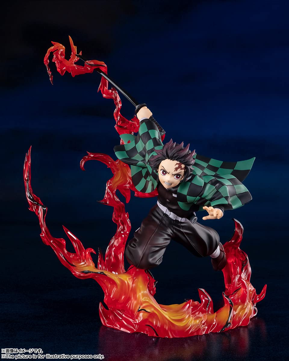 Foto 4 pulgar | Estatua Coleccionable Tamashii Nations Demon Slayer Tanjiro - Venta Internacional.