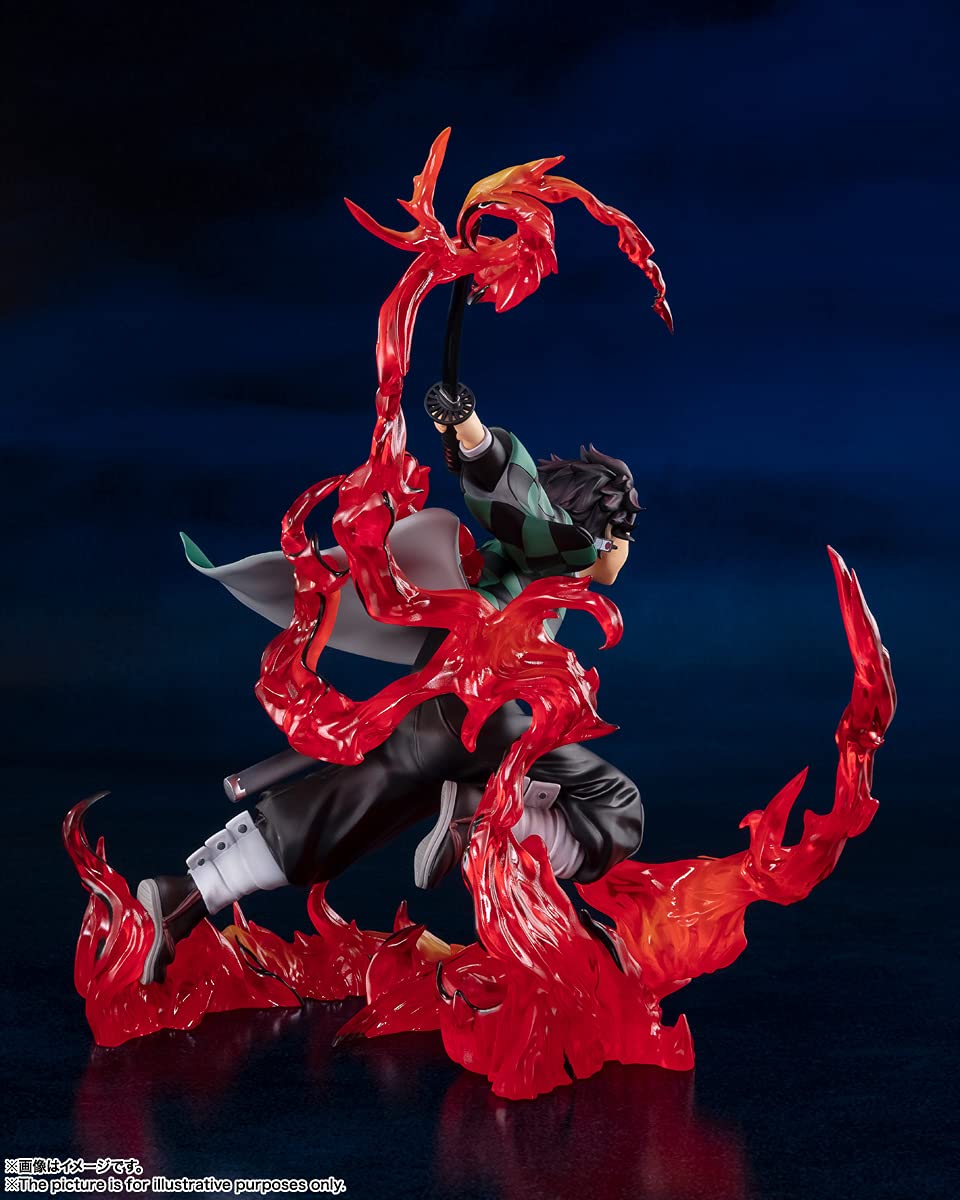 Foto 5 pulgar | Estatua Coleccionable Tamashii Nations Demon Slayer Tanjiro - Venta Internacional.