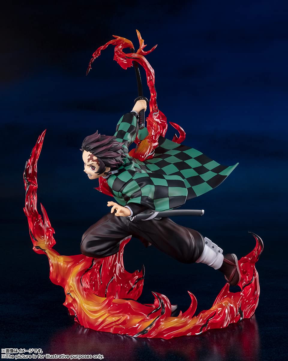 Foto 6 pulgar | Estatua Coleccionable Tamashii Nations Demon Slayer Tanjiro - Venta Internacional.
