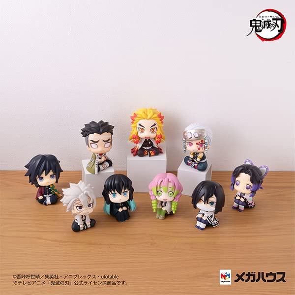 Foto 8 pulgar | Figura De Pvc Megahouse Demon Slayer Look Up Serie Tengen Uzui - Venta Internacional.
