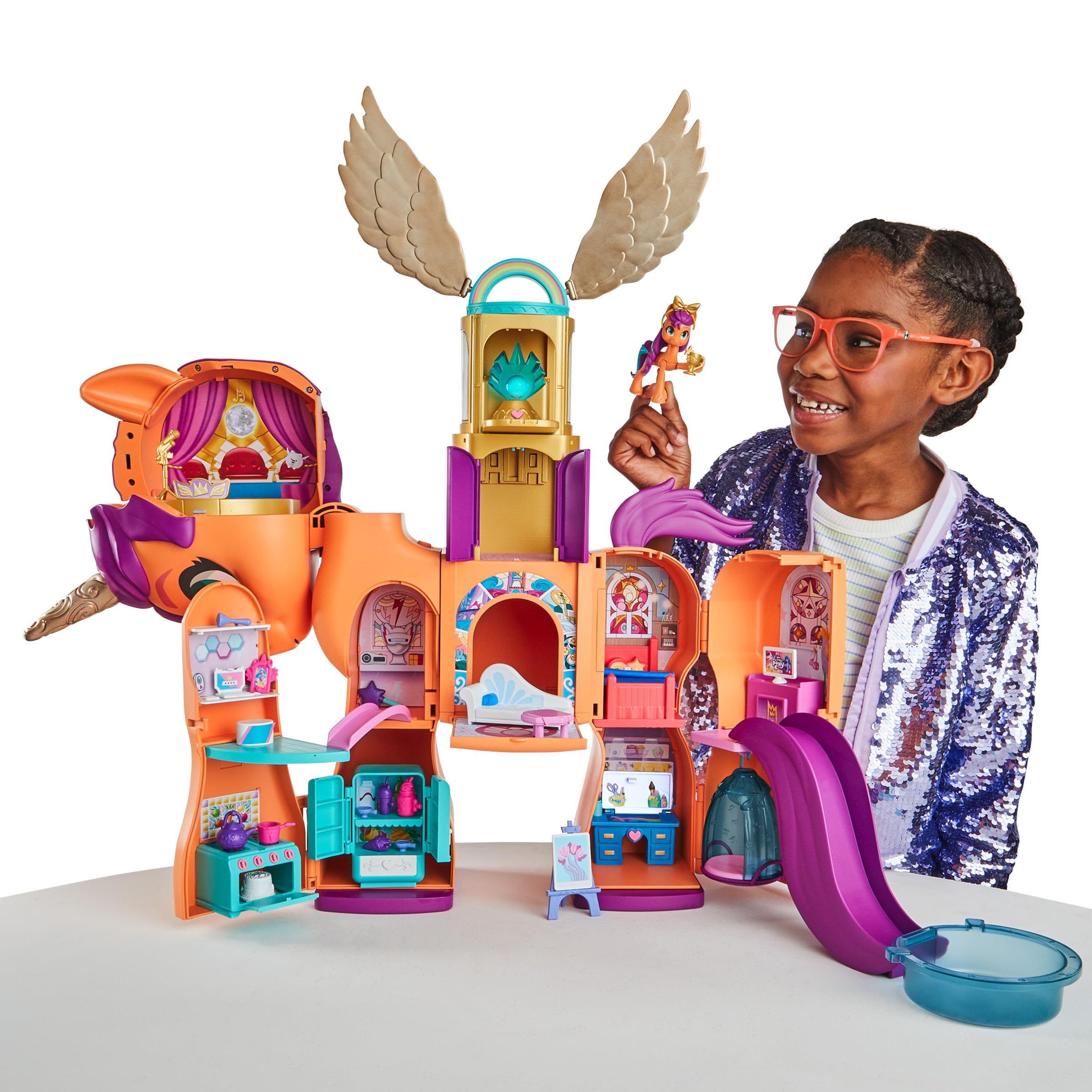 Foto 2 pulgar | Set De Juego Toy My Little Pony Sunny's Reveal Con 30 Accesorios - Venta Internacional.