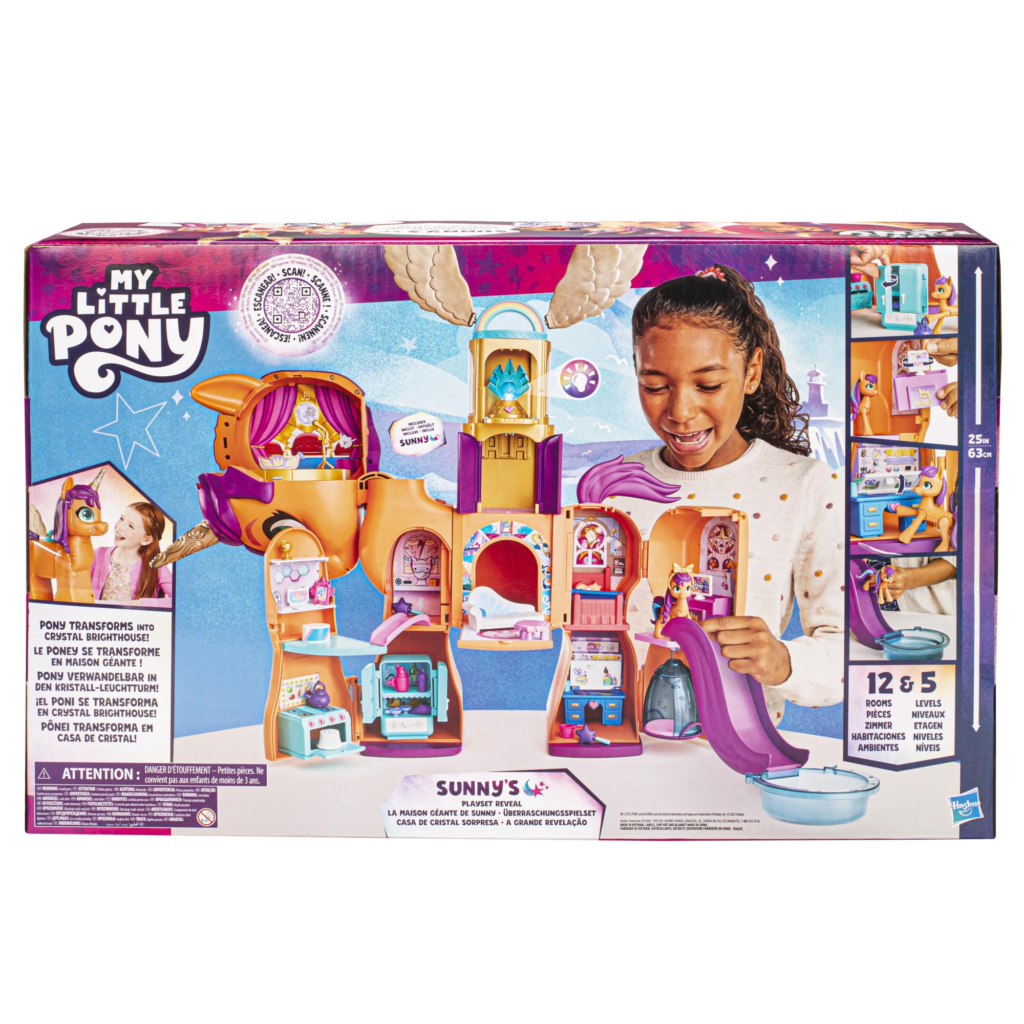 Foto 3 pulgar | Set De Juego Toy My Little Pony Sunny's Reveal Con 30 Accesorios - Venta Internacional.