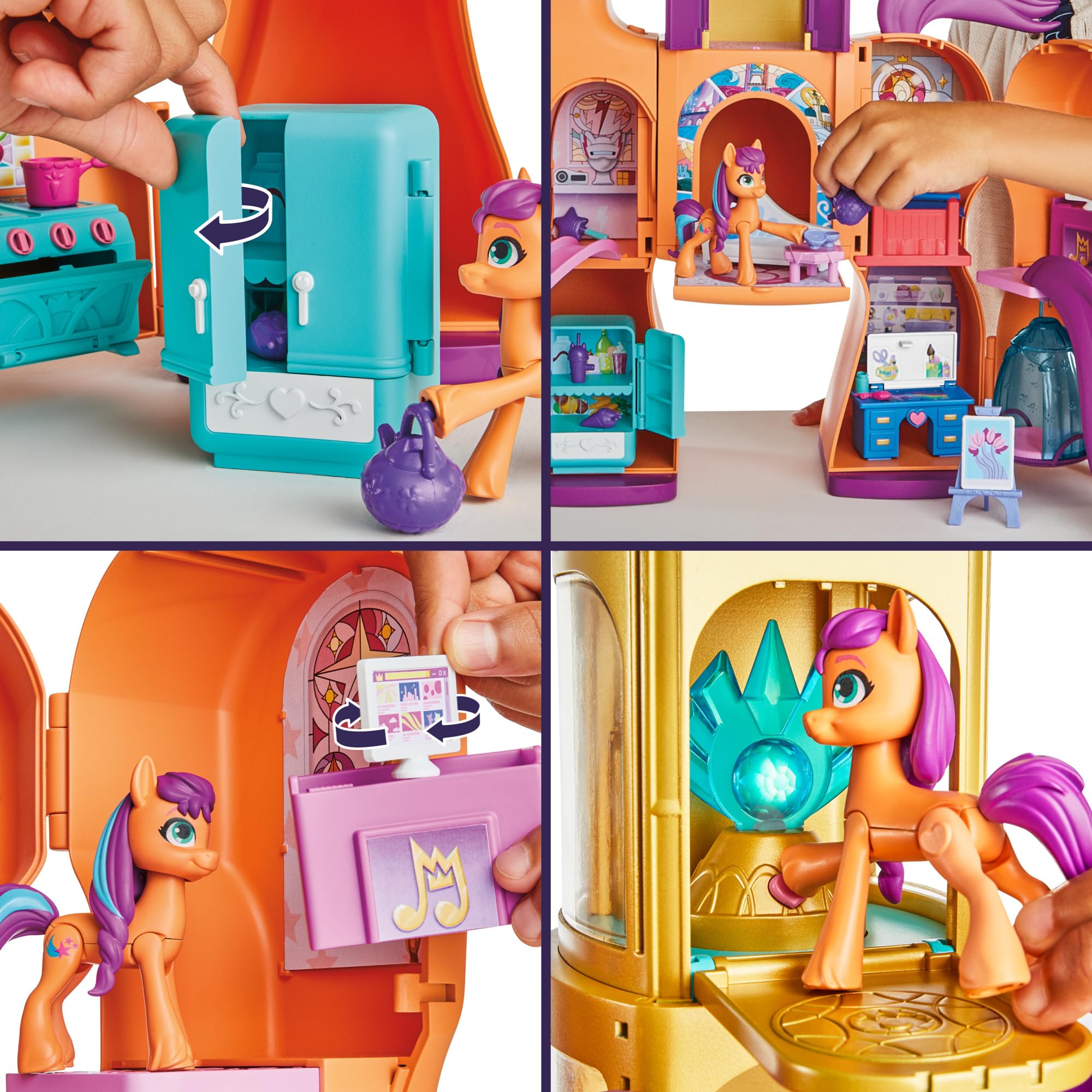 Foto 5 pulgar | Set De Juego Toy My Little Pony Sunny's Reveal Con 30 Accesorios - Venta Internacional.