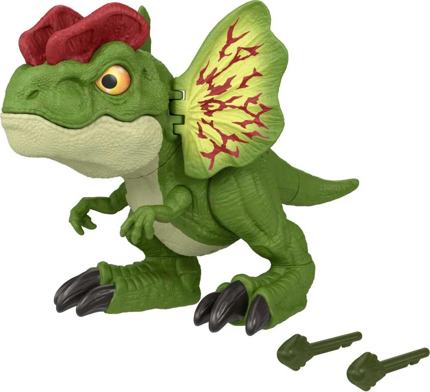 Foto 2 pulgar | Dinosaurio De Juguete Mattel Jurassic World Uncaged Dilophosaurus - Venta Internacional.