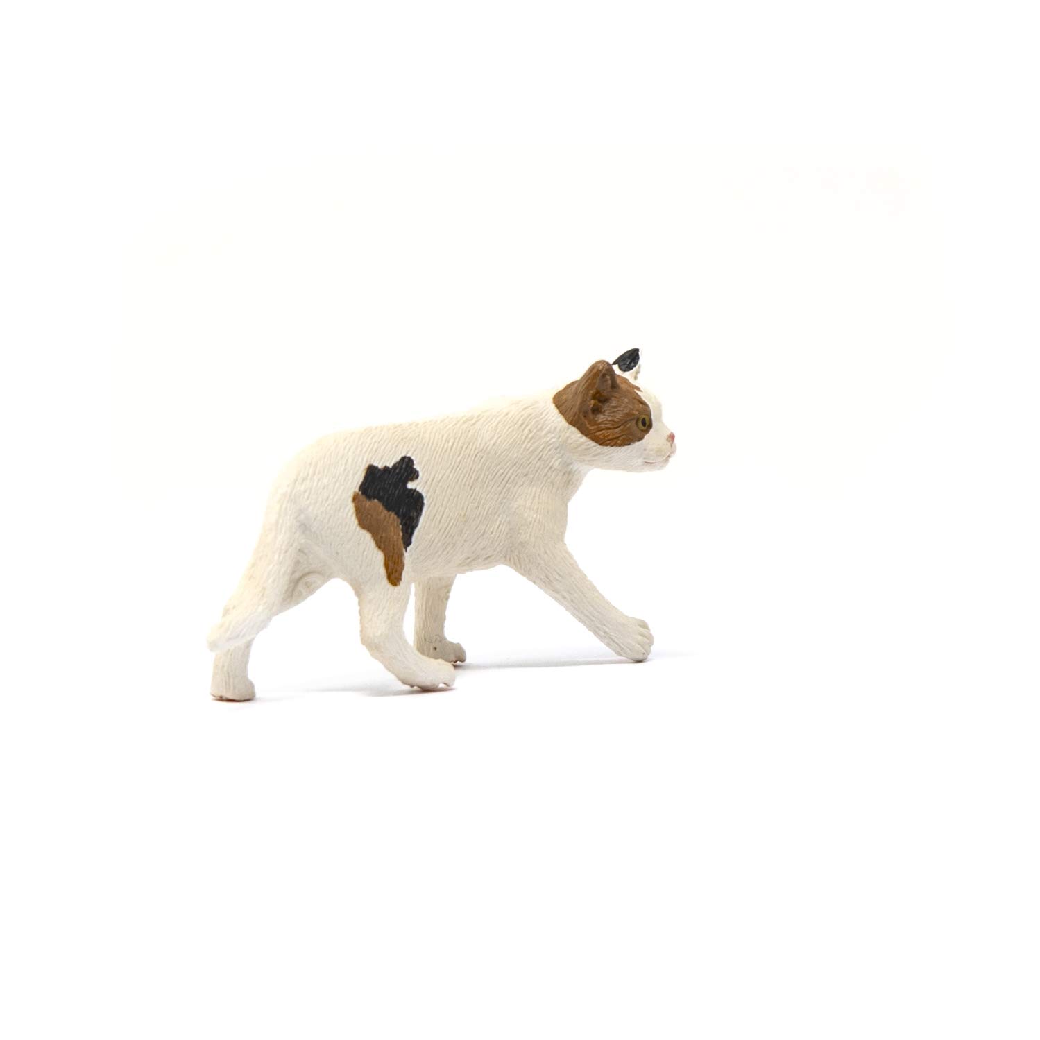 Foto 5 pulgar | Gato Americano De Pelo Corto Toy Schleich Farm World Marrón/blanco - Venta Internacional.