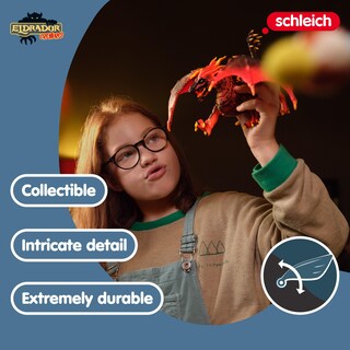 Foto 4 | Figura De Juguete Schleich Eldrador Creatures Lava Dragon Red 7+ - Venta Internacional.