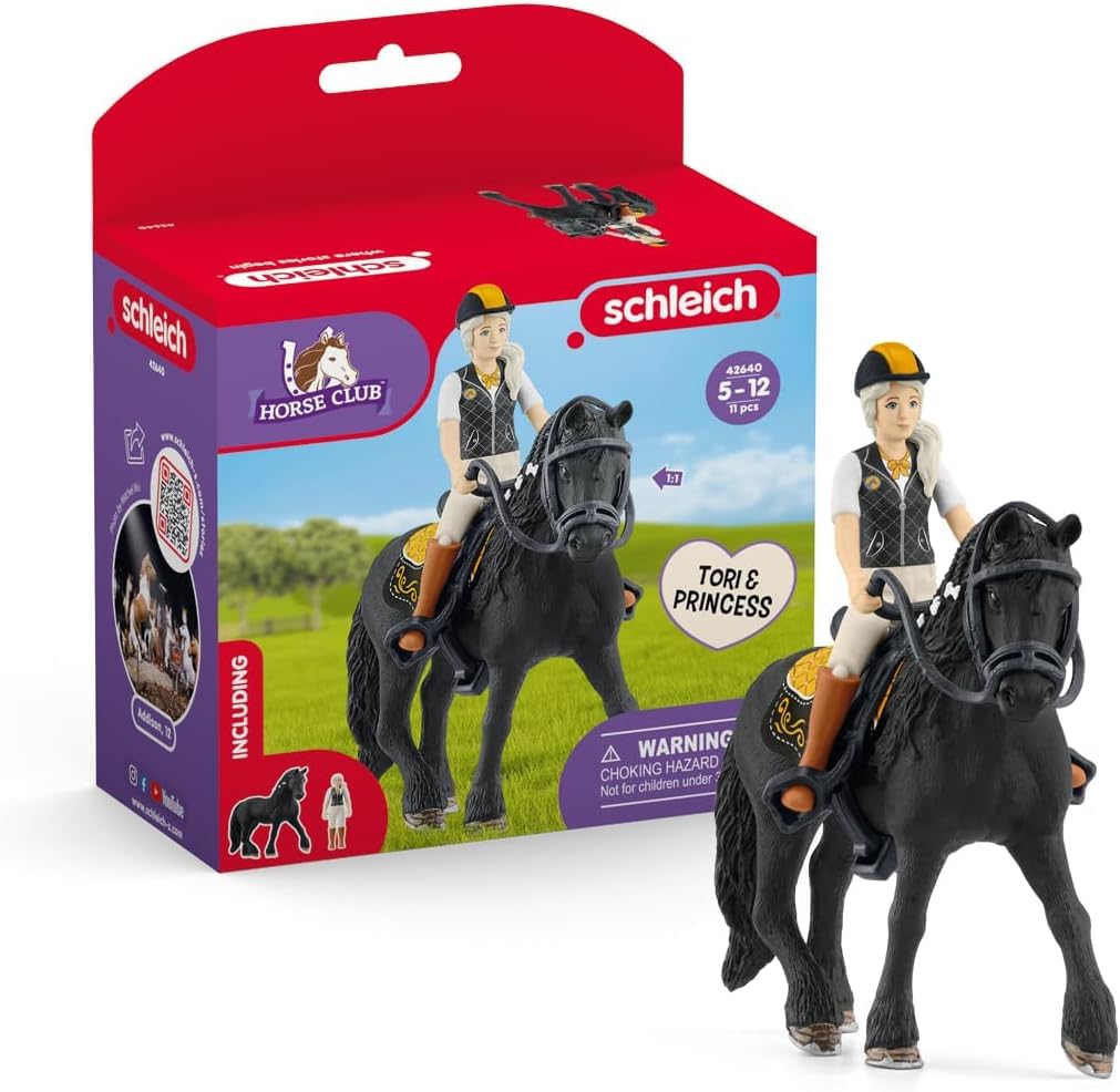 Foto 2 pulgar | Set De Juego Schleich Horse Club Tori & Princess Con Caballo - Venta Internacional.