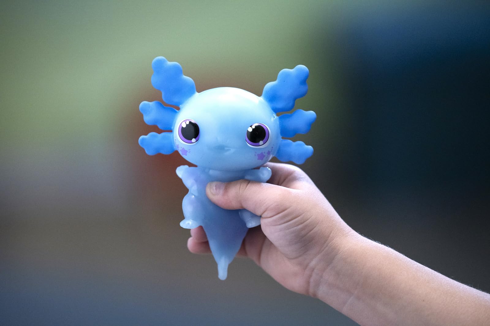 Foto 4 pulgar | Toy Goliath Animagic Let's Glo Axolotl Blue Para Niños Mayores De 4 Años - Venta Internacional.
