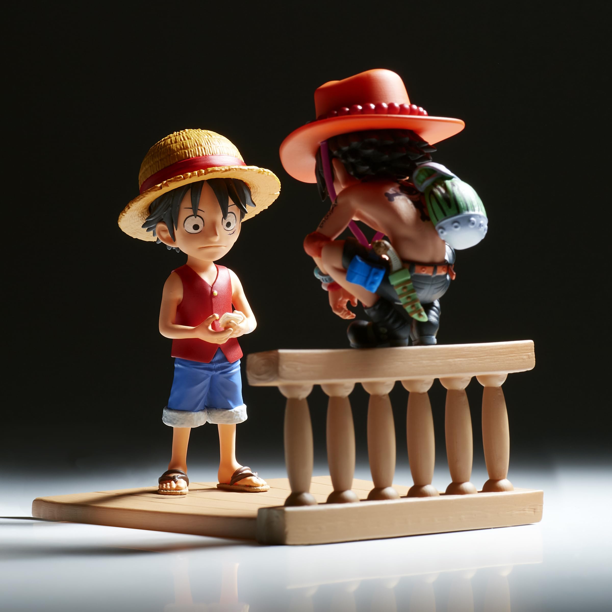 Foto 6 | Figura De Colección Banpresto One Piece Log Stories Luffy & Ace - Venta Internacional.