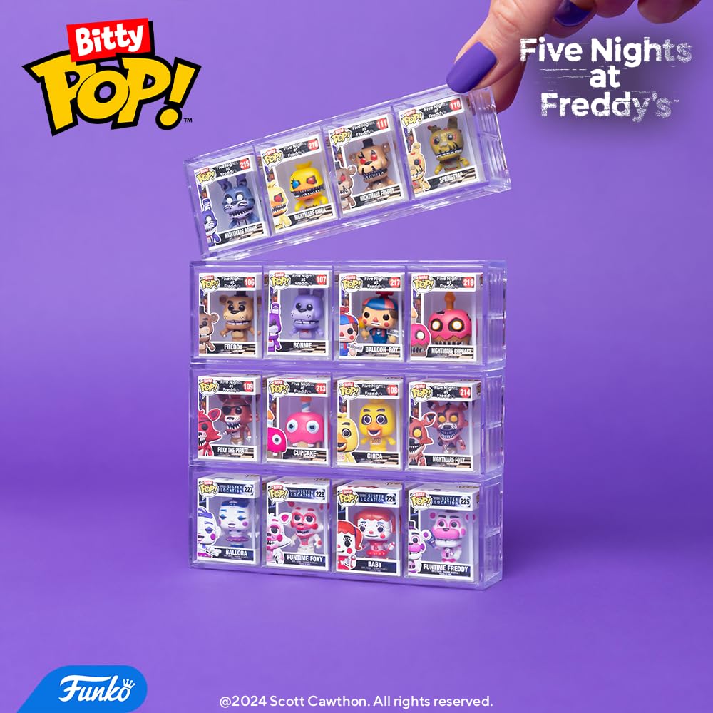 Foto 4 pulgar | Paquete De 4 Minijuguetes Coleccionables Funko Bitty Pop! ¡cinco Noches - Venta Internacional.