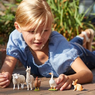 Foto 2 | Set De Juguetes Farm Animal Schleich Farm World De 5 Piezas Para Niños A Partir De 3 Años - Venta Internacional.