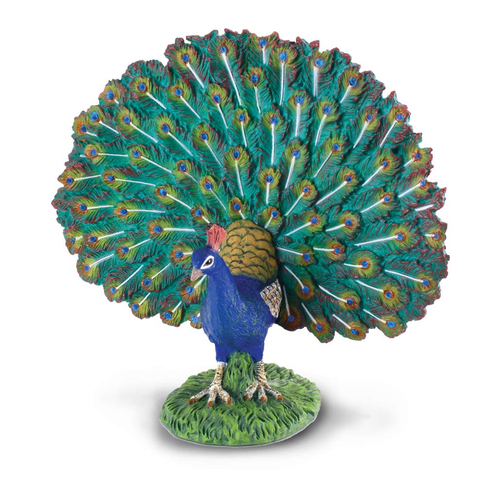 Foto 2 pulgar | Figura De Juguete Collecta Farm Life Peacock De 4 Cm X 9 Cm Pintada A Mano - Venta Internacional.
