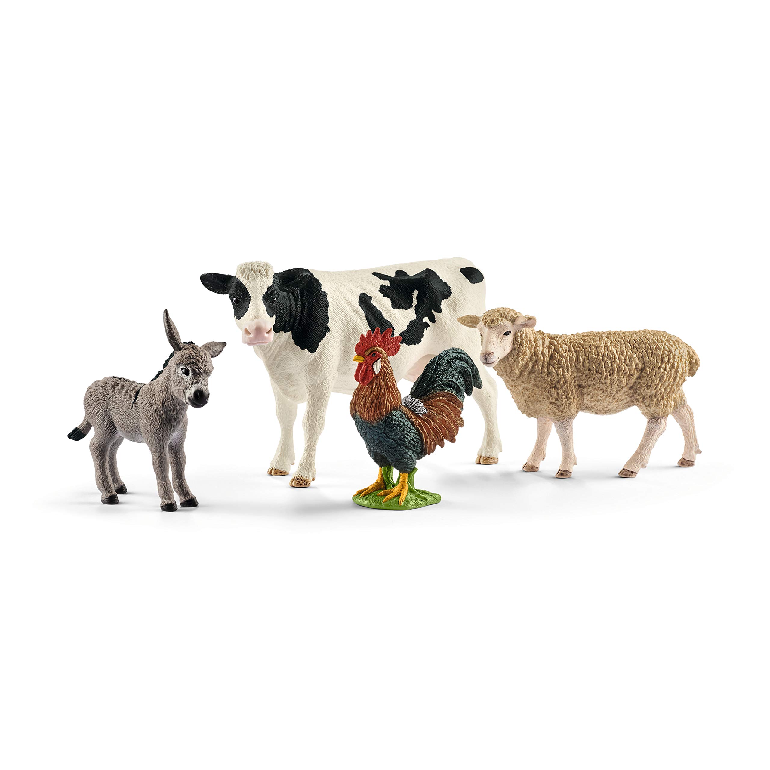 Foto 2 pulgar | Set De Animales De Granja Schleich Farm World Con Vaca, Oveja Y Burro - Venta Internacional.