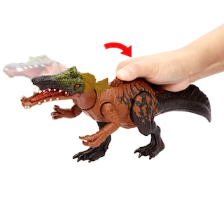 Foto 5 | Juguete De Dinosaurio Mattel Jurassic World Wild Roar Irritator, 28 Cm - Venta Internacional.