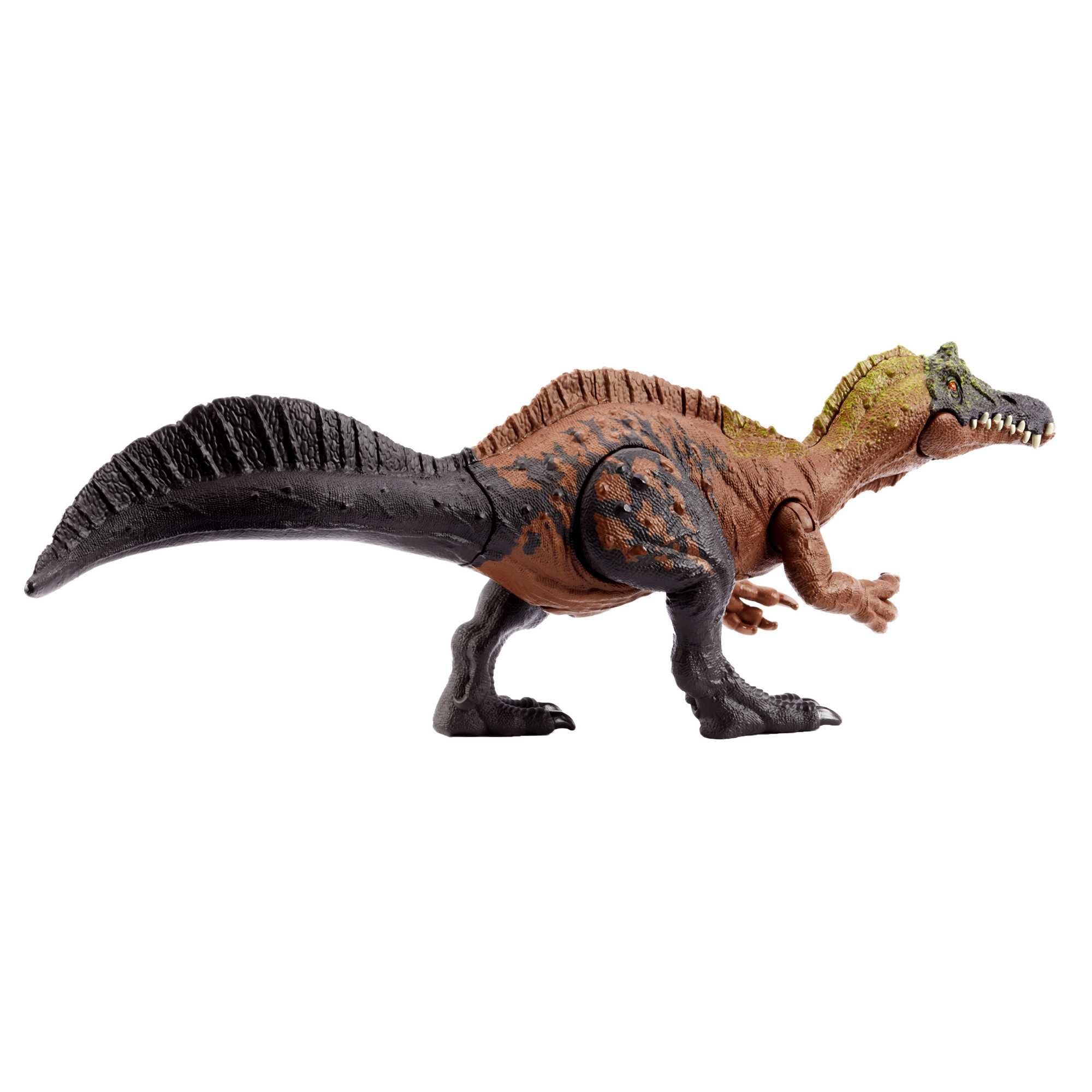 Foto 7 pulgar | Juguete De Dinosaurio Mattel Jurassic World Wild Roar Irritator, 28 Cm - Venta Internacional.