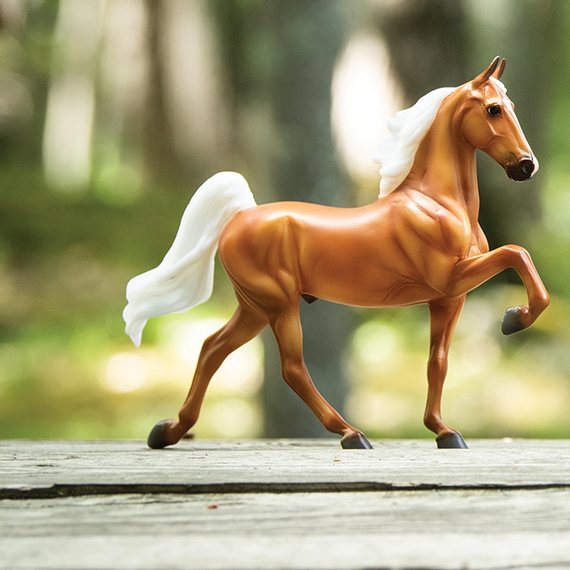 Foto 3 pulgar | Toy Horse Breyer Horses Freedom Series Palomino Saddlebred - Venta Internacional.