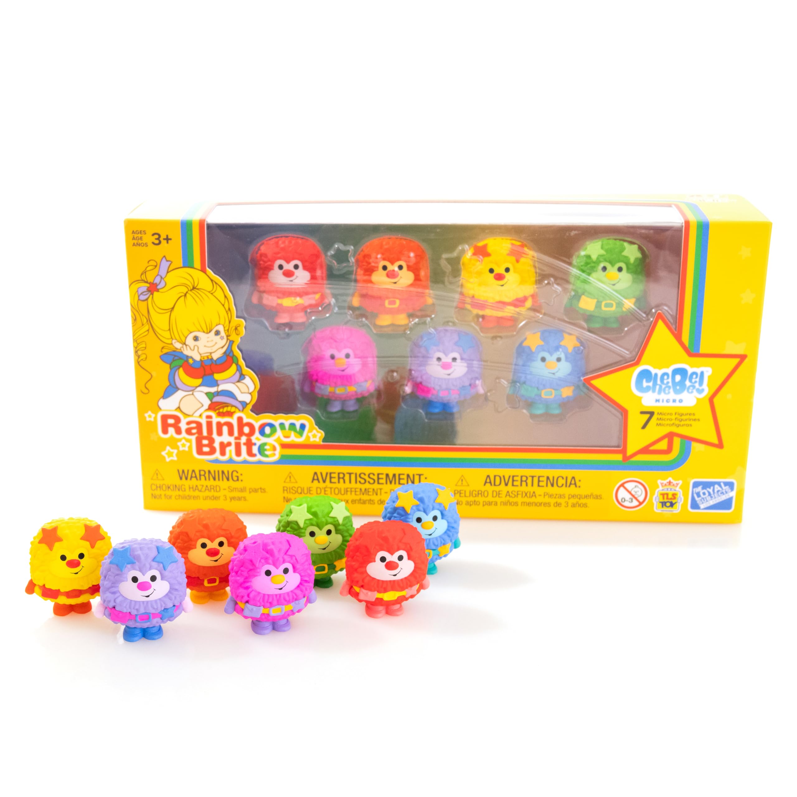 Foto 3 pulgar | Set De Coleccionista The Loyal Subjects Rainbow Brite Con 7 Sprites - Venta Internacional.