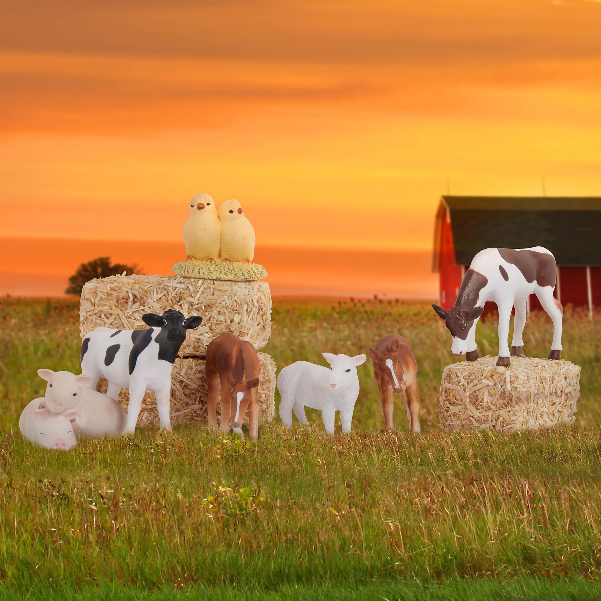 Foto 6 | Set De Caballos De Juguete Terra De Battat, Plástico Realista, 4 Unidades, Más De 3 Años - Venta Internacional.