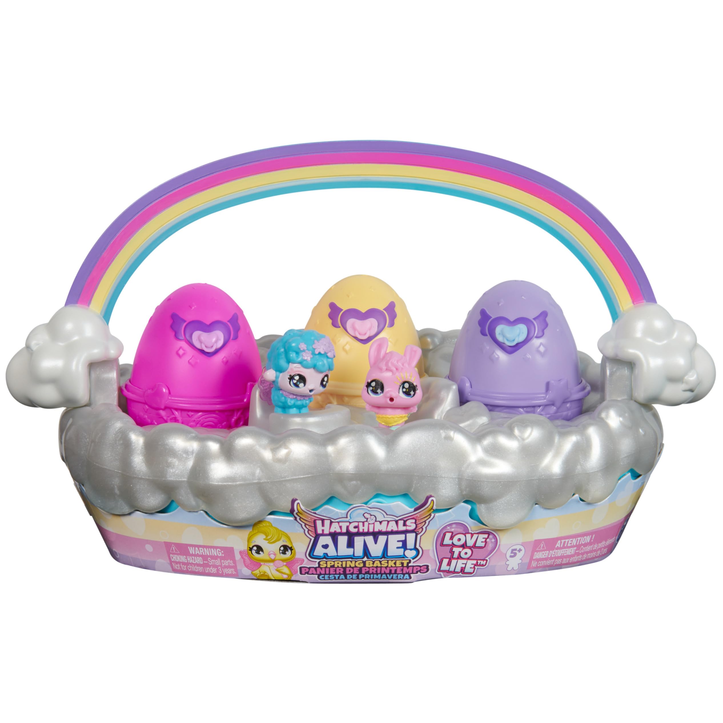 Foto 2 pulgar | Cesta De Primavera Toy Hatchimals Alive Con 6 Minifiguras Y 3 Huevos - Venta Internacional.