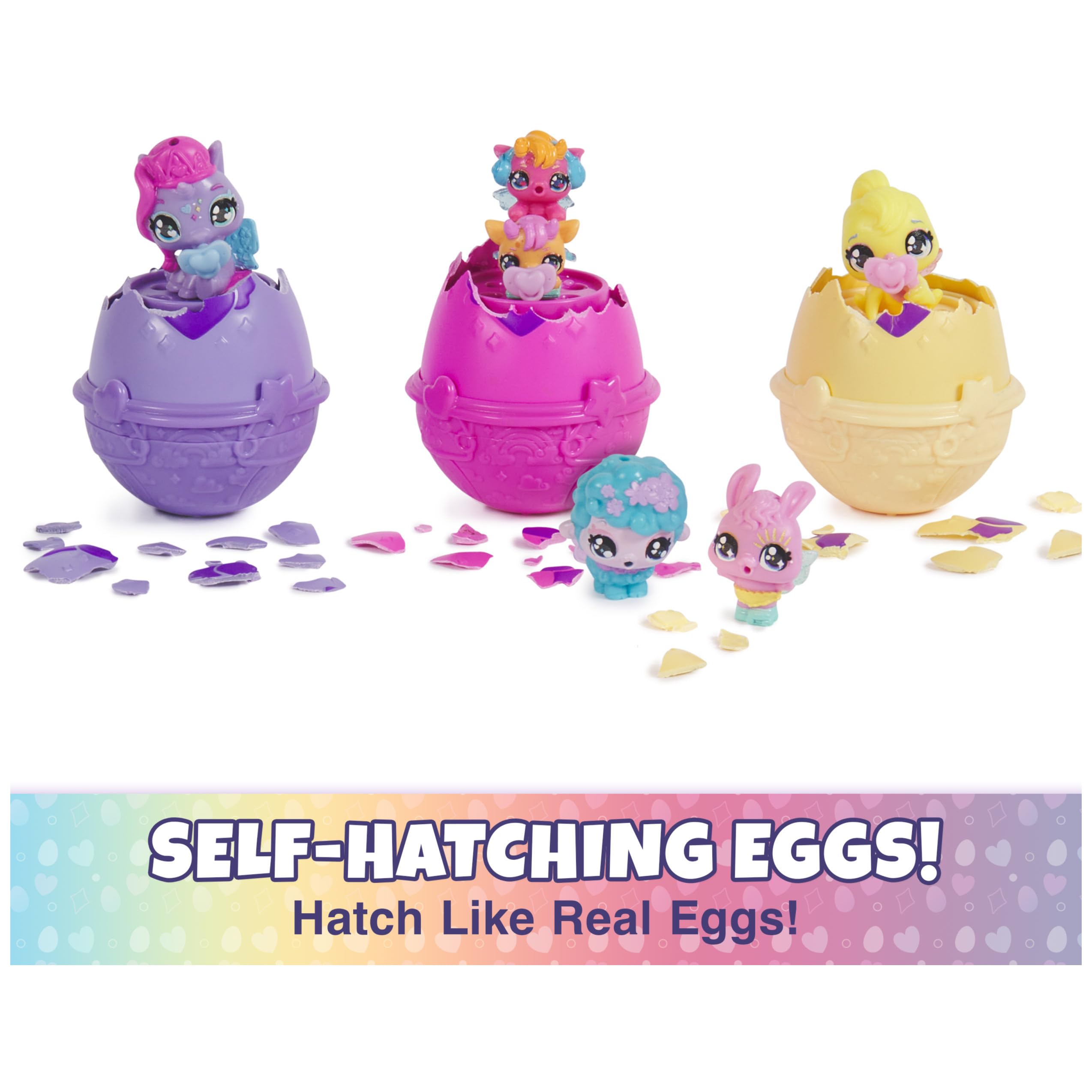 Foto 3 pulgar | Cesta De Primavera Toy Hatchimals Alive Con 6 Minifiguras Y 3 Huevos - Venta Internacional.