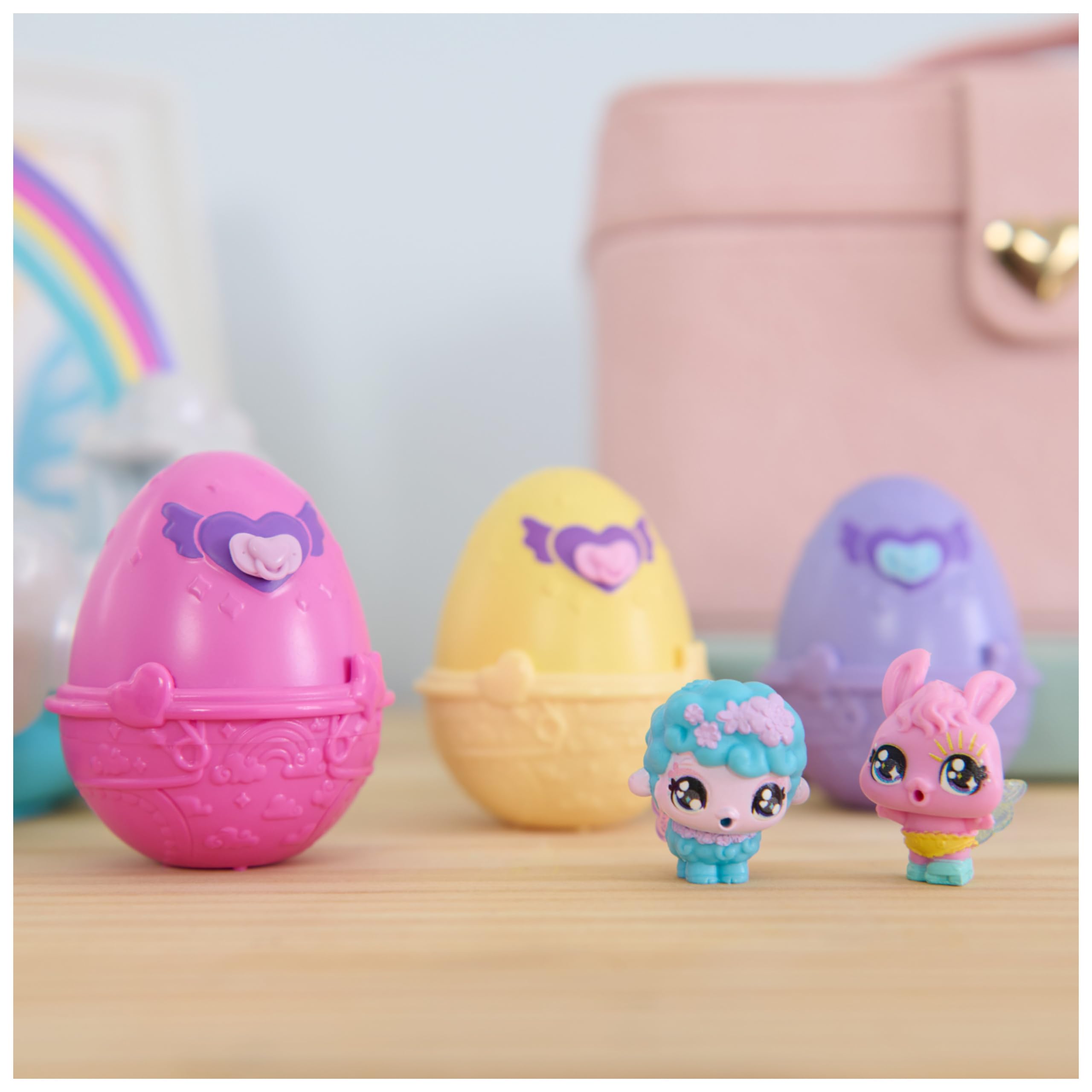 Foto 3 | Cesta De Primavera Toy Hatchimals Alive Con 6 Minifiguras Y 3 Huevos - Venta Internacional.