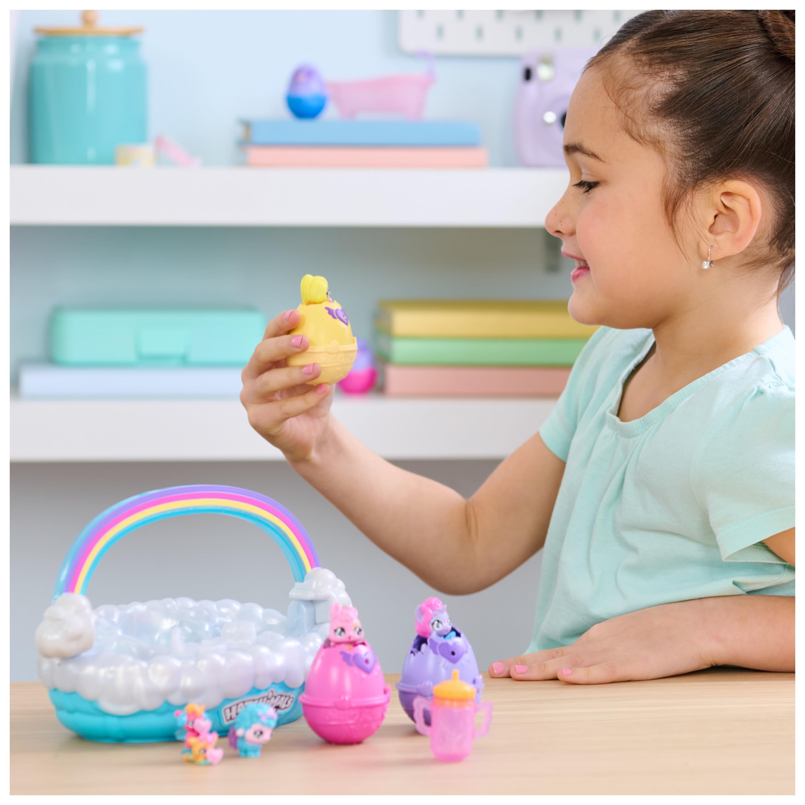 Foto 7 pulgar | Cesta De Primavera Toy Hatchimals Alive Con 6 Minifiguras Y 3 Huevos - Venta Internacional.