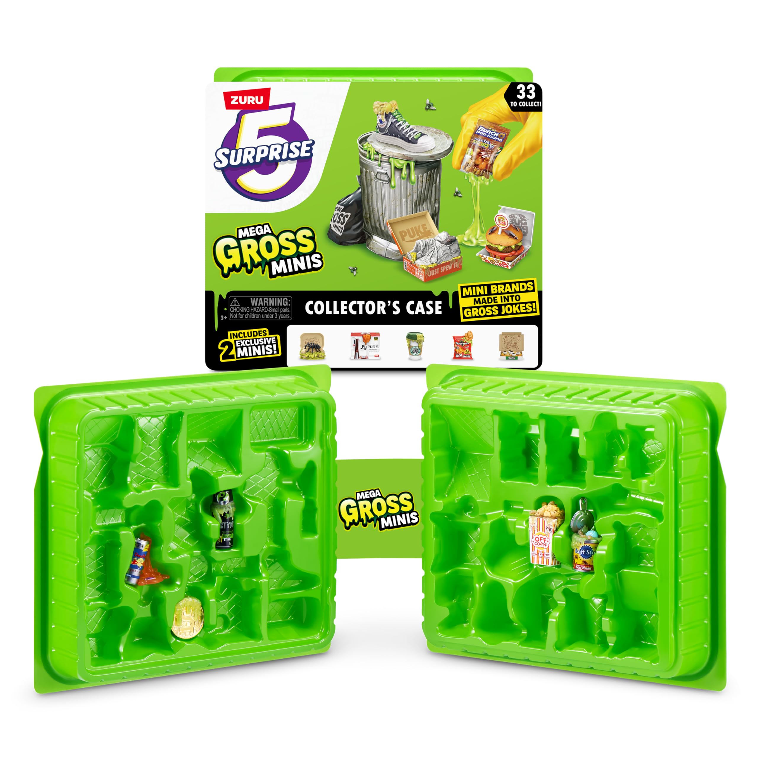 Funda De Coleccionista Toy 5 Surprise Mega Gross Minis Zuru Kids - Venta Internacional.