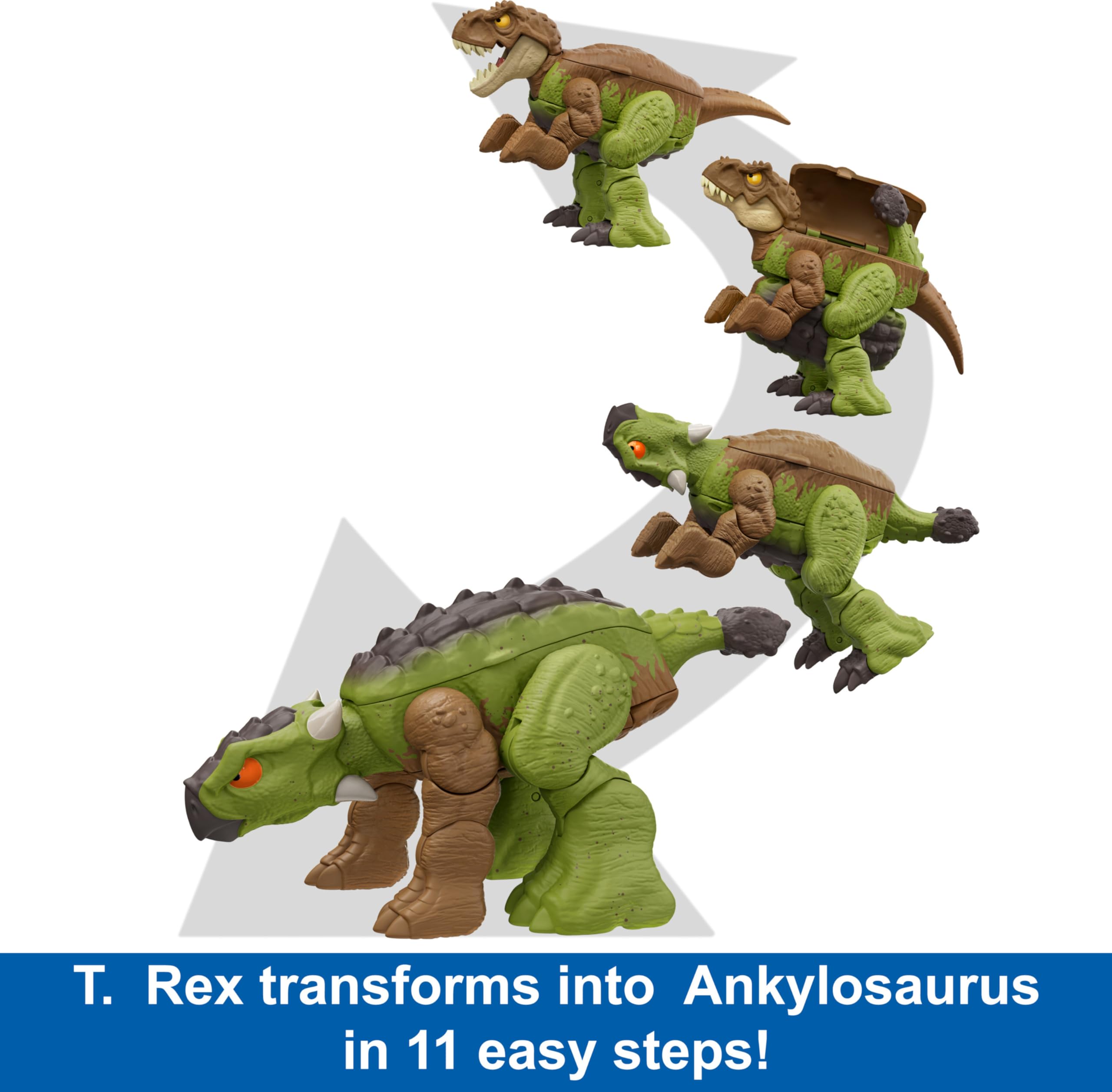 Foto 3 pulgar | Juguete Transformador Mattel Jurassic World Fierce Changers - Venta Internacional.