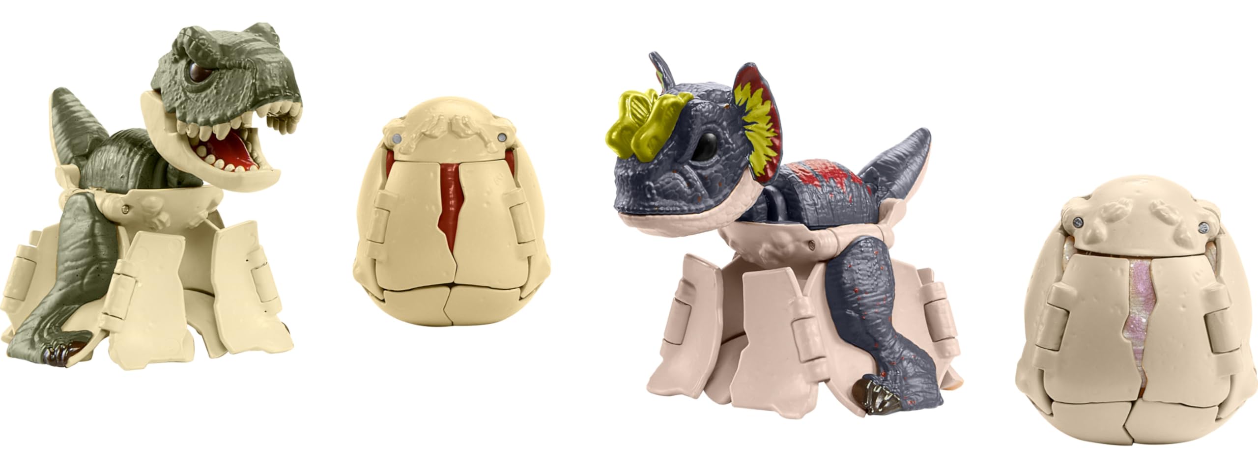 Foto 6 pulgar | Jurassic World De Toy Mattel, Paquete De 4 Unidades, Transforma Huevos En Dinosaurios - Venta Internacional.